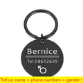Pingente de Coleira personalizado de identificação caes e gatos(Deixe registrado o nome e seu telefone na coleira do seu pet)