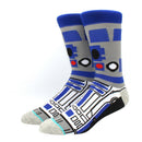 Meia divertida, tema Star Wars ( Meias Mestre, Yoda, R2-D2,Jedi Knight )
