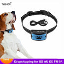 Coleira anti-latido USB elétrico ultrassônico para cães (Coleira Treinamento para cães, não machuca seu pet))
