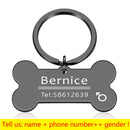 Pingente de Coleira personalizado de identificação caes e gatos(Deixe registrado o nome e seu telefone na coleira do seu pet)