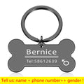 Pingente de Coleira personalizado de identificação caes e gatos(Deixe registrado o nome e seu telefone na coleira do seu pet)