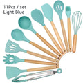 Conjunto de utensílios de cozinha ,material silicone antiaderente e ecológico