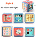 Brinquedos para bebês,Cube interativo ou Musical (Brinquedo  Montessori )