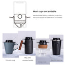 Filtro de café portátil,reutilizável, bojo de aço inoxidável para gotejamento de café ( Economize muito durante o ano)
