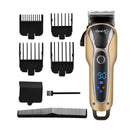 Máquina de Barbeiro profissional(Recarregável elétrica,com acabamento T-Outliner) Economize muito $$