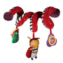 Chocalho infantil espiral versátil (Animais fofos, para  berço e carrinho de bebê ( 0 a 18 meses )