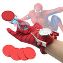 Luva do homem-aranha com lançador com duas opções