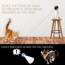Gato a laser de LED interativo e divertido seu pet vai adorar