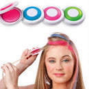 Giz para colorir os cabelos 4 cores provisórias (Colore os cabelos sem agredir, sai com aguá / material ecológico )