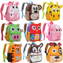 Mochila infatil 3D ,mochila infantil escolar,mochilas de passeio(Animais fofos)
