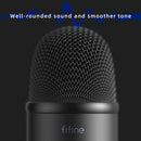 Microfone fifine usb para gravação/streaming/jogos,microfone profissional para pc,( Ideal para Gamers, professores, youtubers, blogueiros)