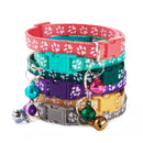 Conjunto com 10 coleiras para Pets de pequeno porte  (Seu pet estiloso com várias cores)