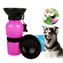 Garrafa para cães e gatos (Vasilhame embutido para hidratação em qualquer ocasião)