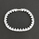 Colar moderno ,pulseira ou brincos de coração no estilo romântico (Sua amada vai adorar esse presente luxo)