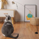 Simulação de pássaro brinquedo para gato interativo