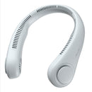 Ventilador de Pescoço JISULIFE PREMIUM, portátil Elétrico, Sem Fio USB(Ideal para menopausa,pós academia, corrida)