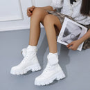 Botas feminina Grunge (Botas de cano curto)