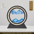 Lâmpada Momenty,  LED Ampulheta 3D de arte rotativa