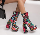 Botas Agatha Flower ( Seu look montado com muito estilo)