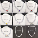 Colar moderno ,pulseira ou brincos de coração no estilo romântico (Sua amada vai adorar esse presente luxo)