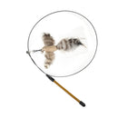 Simulação de pássaro brinquedo para gato interativo