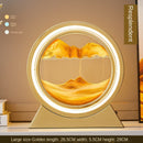 Lâmpada Momenty,  LED Ampulheta 3D de arte rotativa