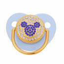 Chupeta de silicone  Rosa com strass  (Vários temas e cores)
