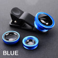 Kit de lente para câmera de celular angular lente olho de peixe(Suporte universal para todos os telefones celulares)