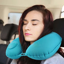 Almofadas de viagem para aviões inflável super leve (Tenha mais conforto e praticidade nas suas viagens)