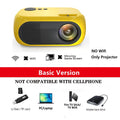 Mini Projetor GALAXY 1080P Full HD 480P LED (Projetor para android,IPhone, iPad /Tenha um cinema portátil usando seu celular)