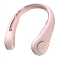 Ventilador de Pescoço JISULIFE PREMIUM, portátil Elétrico, Sem Fio USB(Ideal para menopausa,pós academia, corrida)