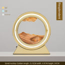 Lâmpada Momenty,  LED Ampulheta 3D de arte rotativa