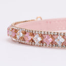 Coleiras de pérolas para cães e gatos com strass