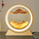 Lâmpada Momenty,  LED Ampulheta 3D de arte rotativa