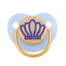 Chupeta de silicone  Rosa com strass  (Vários temas e cores)