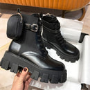 Botas feminina Grunge (Botas de cano curto)