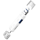 Leitor de cartão de memória adaptador (5 em 1 multifuncional usb 2.0 tipo c/usb/micro usb/tf/sd)