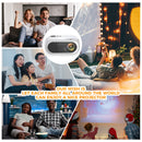 Mini Projetor GALAXY 1080P Full HD 480P LED (Projetor para android,IPhone, iPad /Tenha um cinema portátil usando seu celular)
