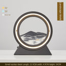 Lâmpada Momenty,  LED Ampulheta 3D de arte rotativa