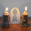 Molde de vela 3D Buda