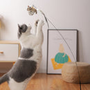 Simulação de pássaro brinquedo para gato interativo
