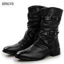 Botas de couro masculinas (Estilo e originalidade)