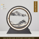 Lâmpada Momenty,  LED Ampulheta 3D de arte rotativa