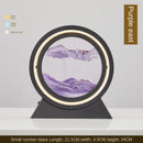 Lâmpada Momenty,  LED Ampulheta 3D de arte rotativa