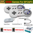 Console de jogos estilo super nintendo retrõ 900 a 3500 jogos(Compatilhe momentos nostalgicos e felizes com esse video game e sua família)