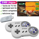 Console de jogos estilo super nintendo retrõ 900 a 3500 jogos(Compatilhe momentos nostalgicos e felizes com esse video game e sua família)