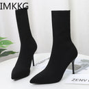 Botas IMK Stretch, Tricô