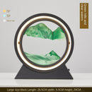 Lâmpada Momenty,  LED Ampulheta 3D de arte rotativa