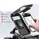 Suporte de celular universal para motocicleta,bike, à prova d'água  GPS 360° giratório