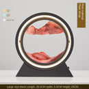 Lâmpada Momenty,  LED Ampulheta 3D de arte rotativa
